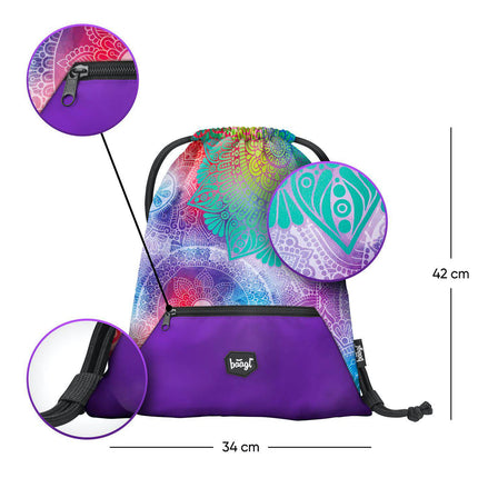 Baagl Mandala Gymtas met Rits