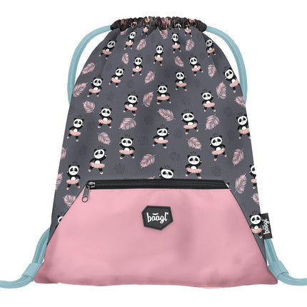 Baagl Panda Gymtas met Rits