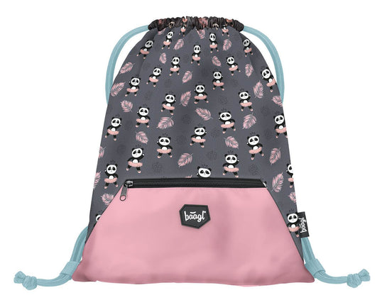 Baagl Panda Gymtas met Rits