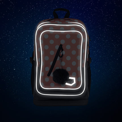 Baagl Schooltas Cubic Dots