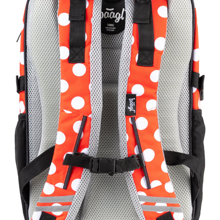Baagl Schooltas Cubic Dots
