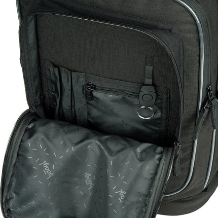 Baagl Schooltas Cubic Uni Black