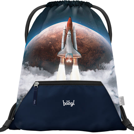 Baagl Space Shuttle Gymtas met Rits