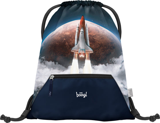 Baagl Space Shuttle Gymtas met Rits