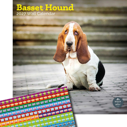 Baker & Bray Basset Hound Kalender 2027