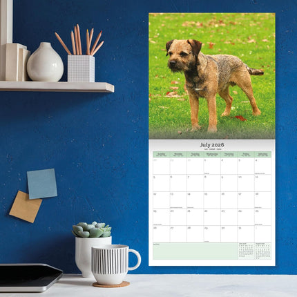 Baker & Bray Border Terrier Kalender 2026