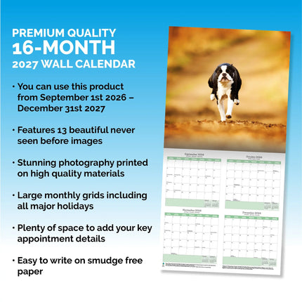Baker & Bray Boston Terrier Kalender 2027