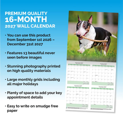 Baker & Bray Bull Terrier Kalender 2027