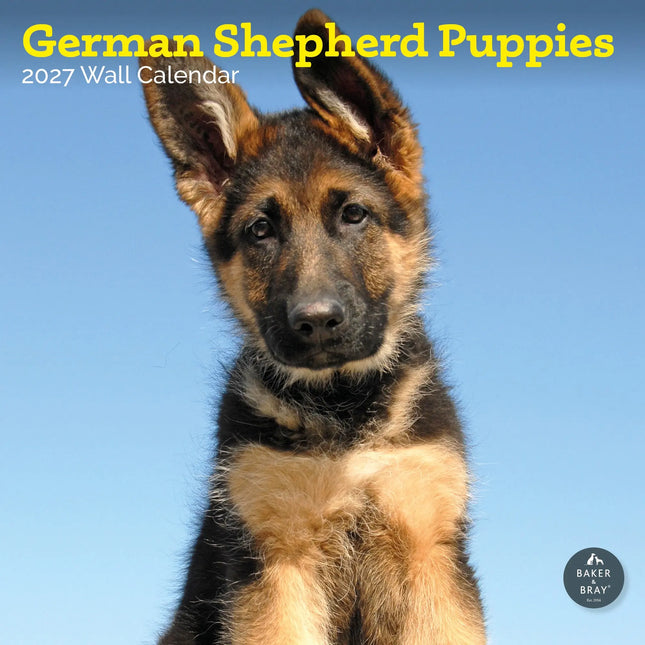 Baker & Bray Duitse Herder Puppies Kalender 2027