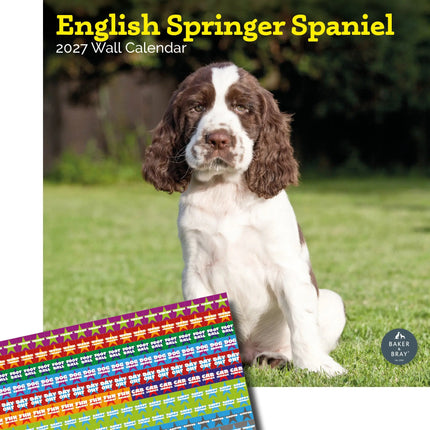 Baker & Bray Engelse Springer Spaniel Kalender 2027