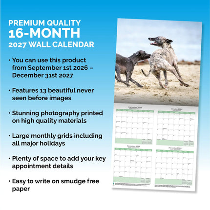 Baker & Bray Greyhound Kalender 2027