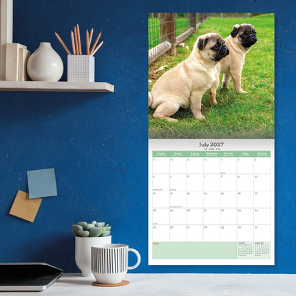 Baker & Bray Mopshond Kalender 2026