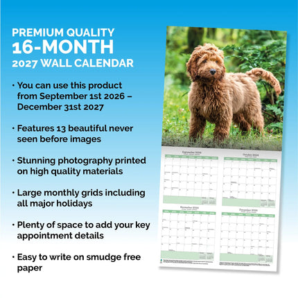 Baker & Bray Puppies Kalender 2027