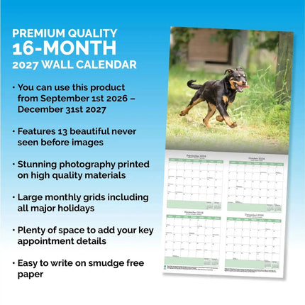 Baker & Bray Rottweiler Kalender 2027