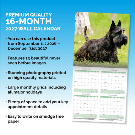 Baker & Bray Schotse Terrier Kalender 2027