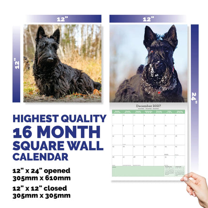 Baker & Bray Schotse Terrier Kalender 2027