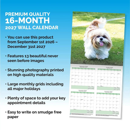 Baker & Bray Shih Tzu Kalender 2027