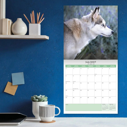 Baker & Bray Siberische Husky Kalender 2027