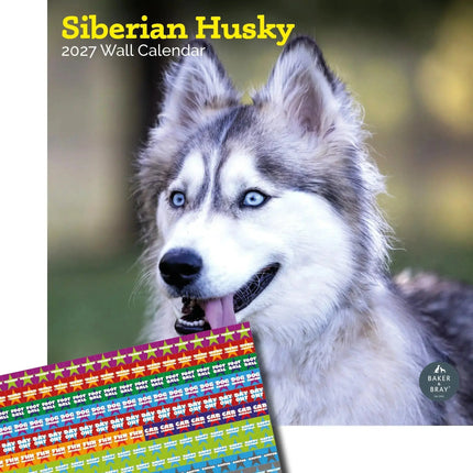 Baker & Bray Siberische Husky Kalender 2027