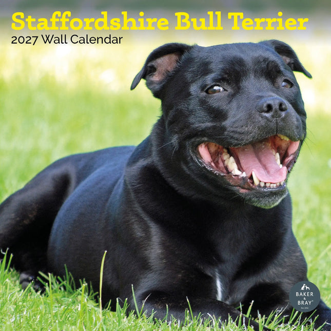 Baker & Bray Staffordshire Bull Terrier Kalender 2026