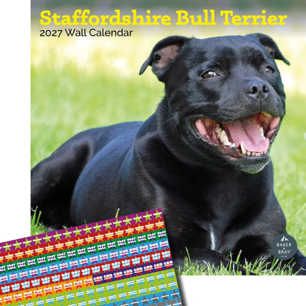 Baker & Bray Staffordshire Bull Terrier Kalender 2027