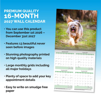 Baker & Bray Tibetaanse Terrier Kalender 2027