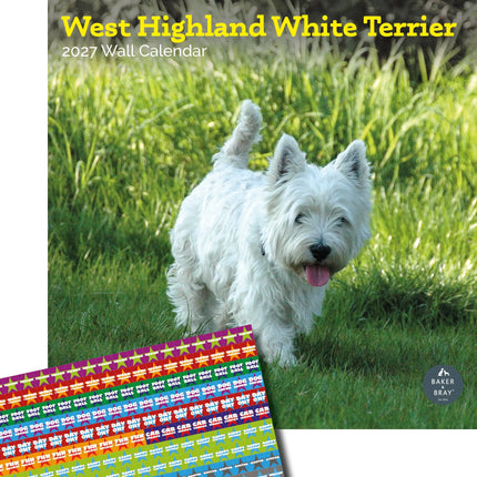 Baker & Bray West Highland White Terrier Kalender 2027