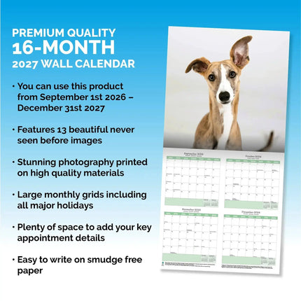 Baker & Bray Whippet Kalender 2027
