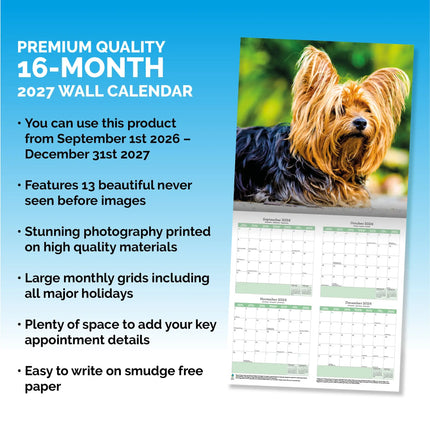 Baker & Bray Yorkshire Terrier Kalender 2026