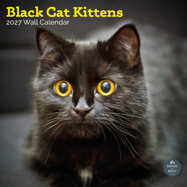 Baker & Bray Zwarte Kittens Kalender 2027