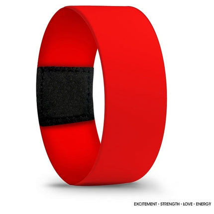 Bambola Basic Color Red Polsband