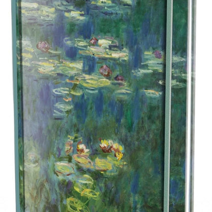Bekking & Blitz Adresboek A5: Groene weerspiegeling, Claude Monet