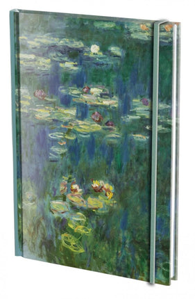 Bekking & Blitz Adresboek A5: Groene weerspiegeling, Claude Monet