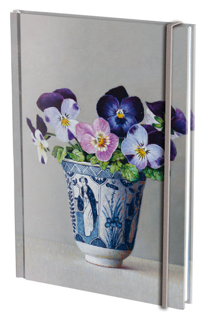 Bekking & Blitz Adresboek A5: Viooltjes in ''lange lijs'', Ingrid Smuling