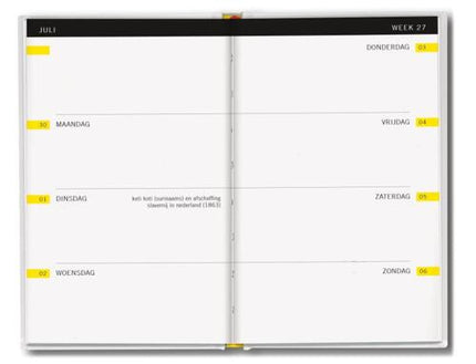 Bekking & Blitz Amnesty International Mini Agenda 2026