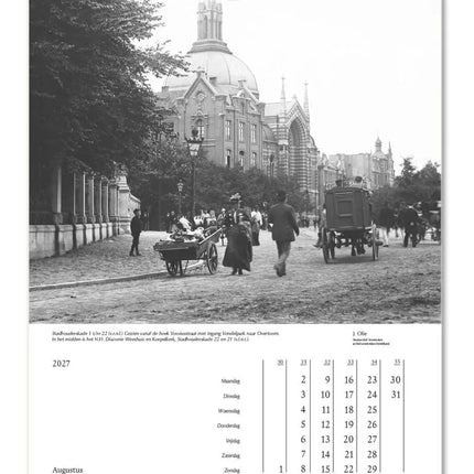 Bekking & Blitz Amsterdam rond 1900 Kalender 2027, Jacob Olie