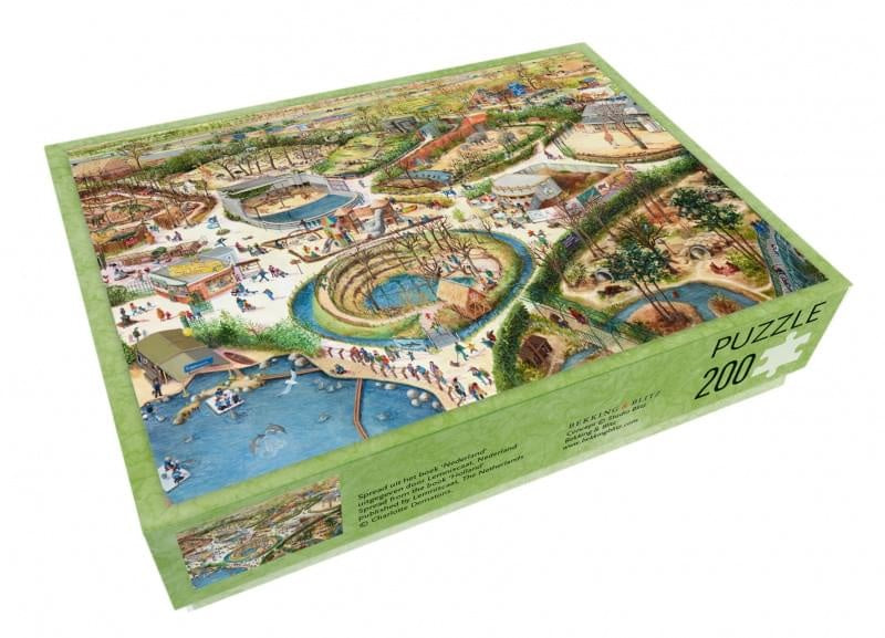 Bekking & Blitz Boek 'Nederland' Puzzel 200XL Stukjes Charlotte Dematons, Lemniscaat