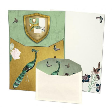 Bekking & Blitz Briefpapier met enveloppen: Chinees behang papier, Kasteel Heeswijk