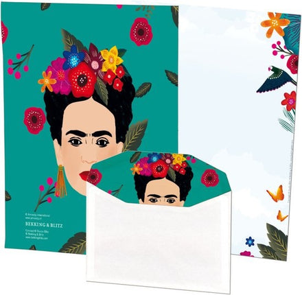 Bekking & Blitz Briefpapier met enveloppen:  Frida, Amnesty International