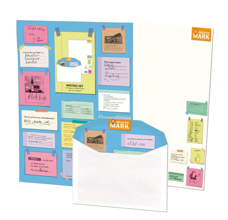 Bekking & Blitz Briefpapier met enveloppen: Meester Mark