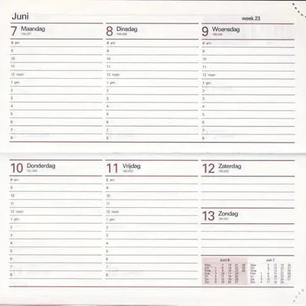 Bekking & Blitz Combi Pocket Agenda 2027