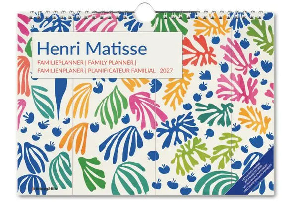 Bekking & Blitz FamiliePlanner Henri Matisse Kalender 2027