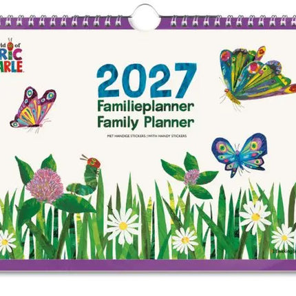 Bekking & Blitz FamiliePlanner Rupsje Nooitgenoeg Kalender 2027