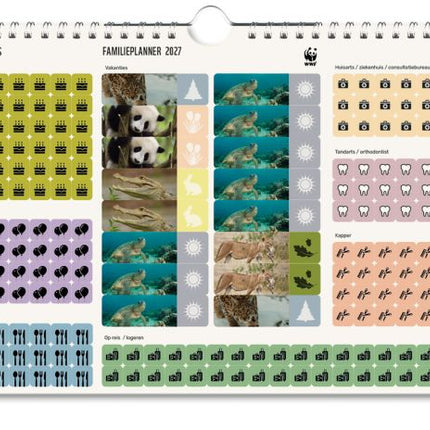 Bekking & Blitz FamiliePlanner WNF Kalender 2027