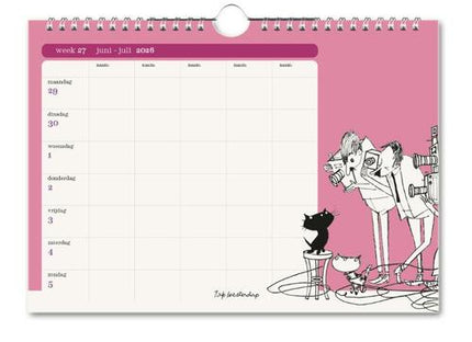 Bekking & Blitz Fiep Westendorp Familie Planner 2026