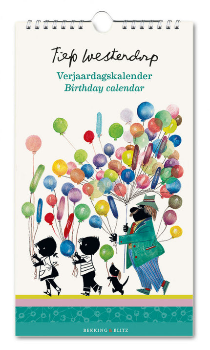 Bekking & Blitz Fiep Westendorp Jip en Janneke Verjaardagskalender Ballonnen