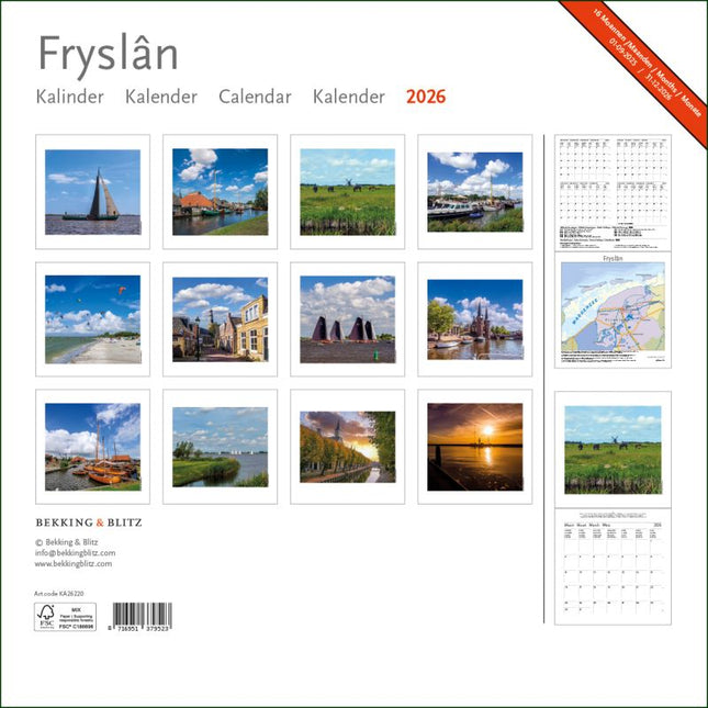 Bekking & Blitz Friesland Kalender 2026