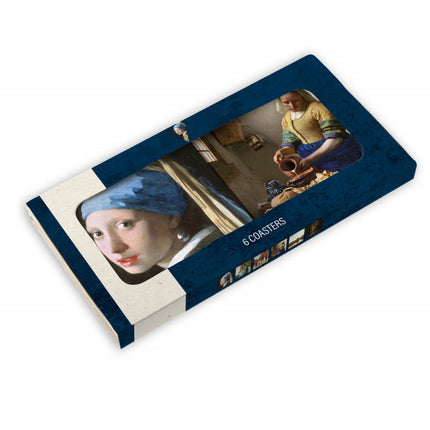 Bekking & Blitz Johannes Vermeer Onderzetters 6 stuks