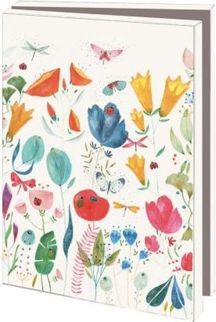 Bekking & Blitz Kaartenmapje 10 stuks met enveloppen – Bloemen, Miriam Bouwens