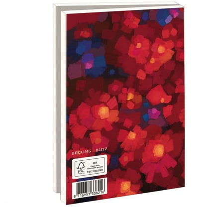 Bekking & Blitz Kaartenmapje 10 stuks met enveloppen – Bloemen, Ton Schulten